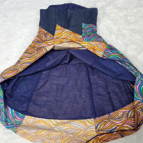 DENIM PATCHWORK DRESS! - Picture 16 of 16